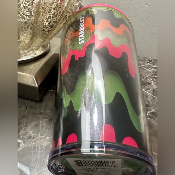 🎃 Starbucks 2023 Halloween Drippy Wave Tumbler – Glow-in-the-Dark 16oz – LE - Picture 6 of 6